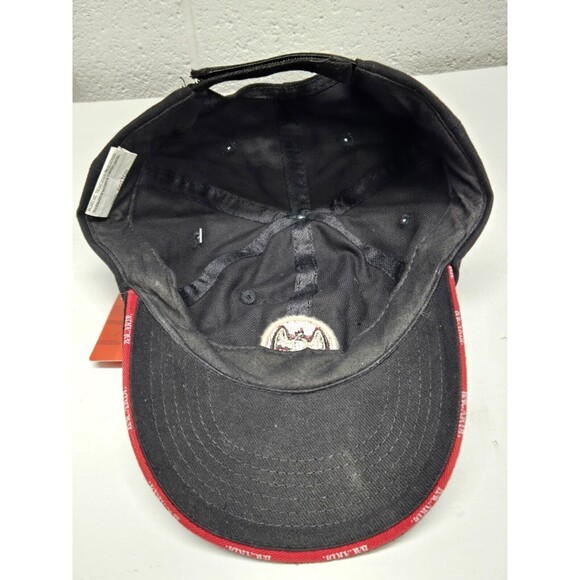 NWT Barcardi Rum Black Baseball Cap Bat Logo 100% Cotton Dad Hat ~ NEW! - Picture 6 of 7